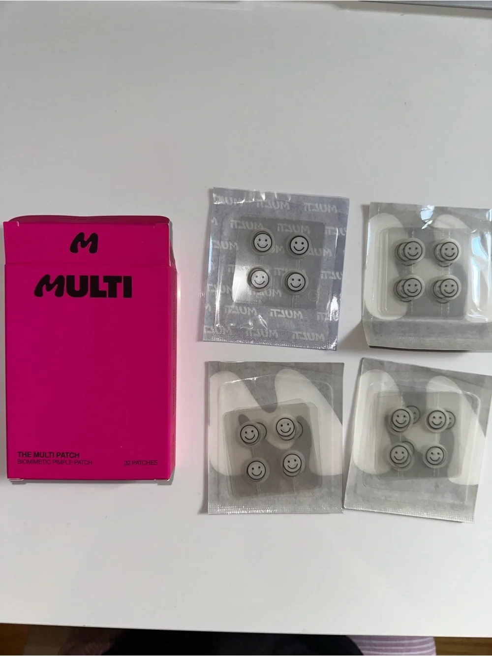 Multi biomimetic pimple patches NIB
